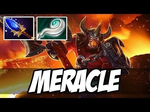 Meracle Plays Axe WITH AGHANIM'S AND EUL'S   Dota 2