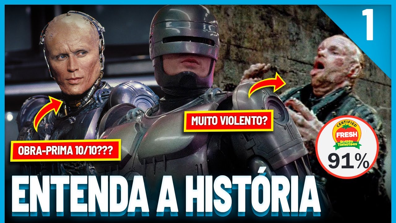 Saga RoboCop | Entenda a História de TODOS os Filmes | PT.1