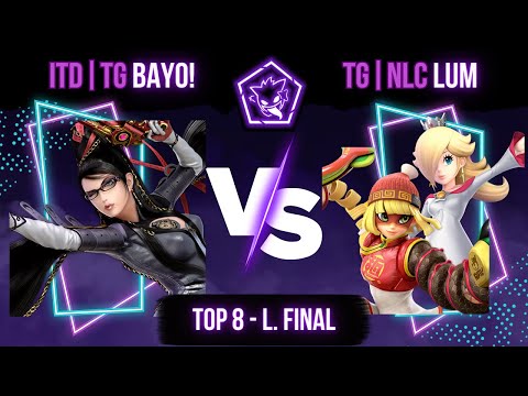 GENGAR LEAGUE #10 Top 8 L. Final - ITD|TG | Bayo! (Bayonetta) Vs. TG|NLC | LUM (Min Min, Rosalina)