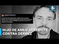 Hijo de AMLO estalla contra Eugenio Derbez por video en el que invita a votar