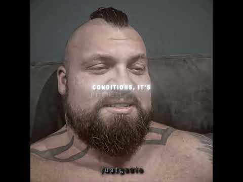 Eddie Hall says that Mitchell is the only man who can pull 505kg #eddiehall #strongman #worldrecord