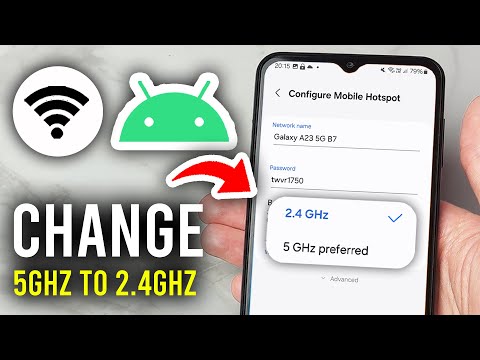 How To Change 5GHz To 2.4GHz On Android - Step By Step