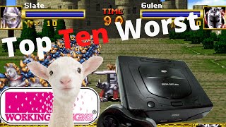 My Top Ten Worst Sega Saturn Games
