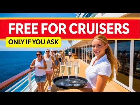11 New FREE Things You Can Get On Your CRUISE! (Just Ask)