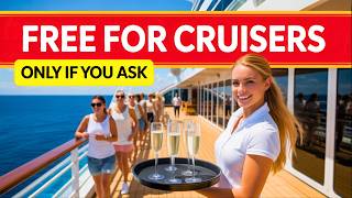 11 New FREE Things You Can Get On Your CRUISE! (Just Ask)