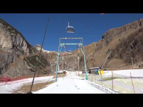 29/1/2017 Risalita integrale skilift Leitner "Arei2" a Malga Ciapela