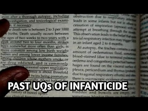 past UQs of infanticide