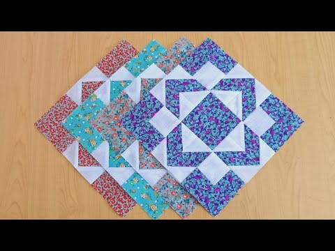 This Quilt Block Techniques  Change Your Quilting Forever! Creative sewing idea