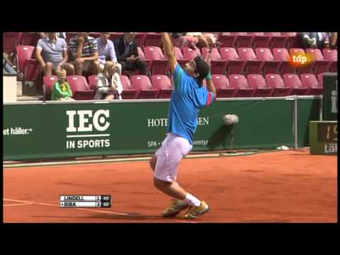 Christian Lindell vs Pere Riba (ATP 250 Bastad 2011) 3/11