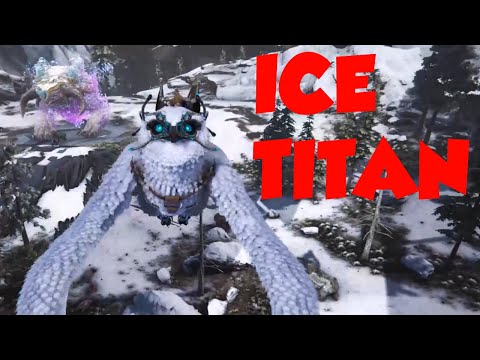 ARK: Survival Evolved - Extinction Ep. 31 (Forest and Ice Titan Fight)