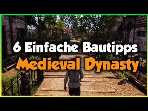 BAUTIPPS - Einfach und schön!🌱 MEDIEVAL DYNASTY 🌱 GUIDE