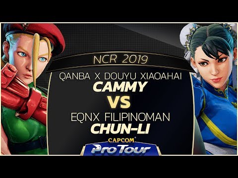 QANBA x DOUYU Xiaohai (Cammy) vs EQNX Filipinoman (Chun-Li) - NCR 2019 - Day 1 Pools - CPT 2019