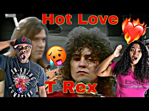 WE LOVE HIS VIBES AND VOICE!!! T. REX - HOT LOVE (REACTION) 1971