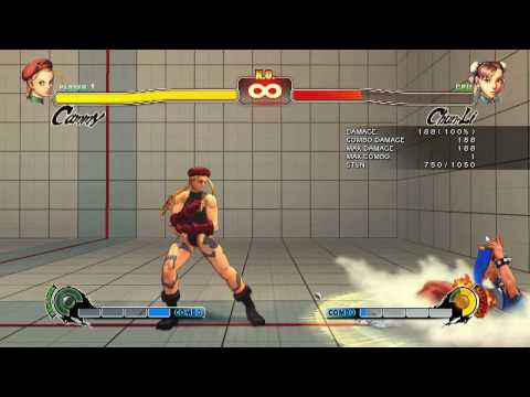 SF4 Cammy CanonSpike Counter