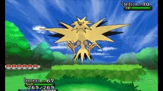 Pokemon X / Y - How to Catch Articuno, Zapdos, or Moltres