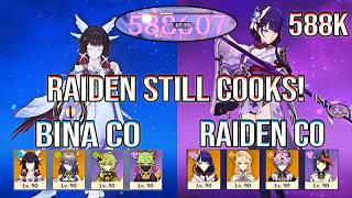 ⭐588K Raiden... Even Out of the Meta!? | Spiral Abyss 12 | Genshin Impact