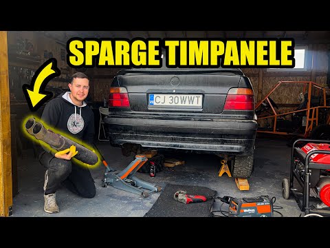 Japanese Exhaust On BMW E36 Compact