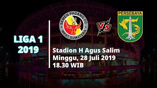 VIDEO: Live Streaming Indosiar Liga 1 2019 Semen Padang vs Persebaya Surabaya, Hari ini