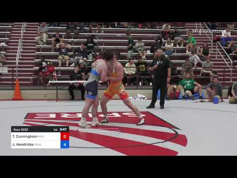 82 Kg Rr Rnd 2 - Tyler Cunningham, MWC Wrestling Academy Vs Jake Hendricks, Pennsylvania RTC E184