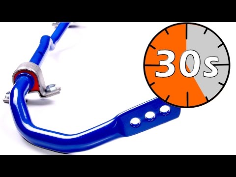 Anti-roll bars/Swaybars Explained in 30 Seconds!