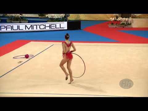 DJOMINA Jekaterina (LAT) - 2018 Rhythmic Worlds, Sofia (BUL) - Qualifications Hoop