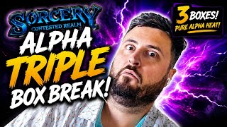 Sorcery Contested Realm - TRIPLE ALPHA BOXES LIVE - 5-21-26