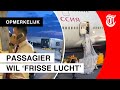 Vliegtuig vertraagd: passagier opent nooduitgang door hitte