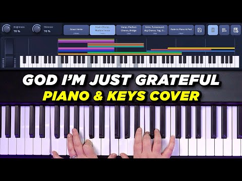 God I'm Just Grateful Piano & Keys Playthrough - Elevation Worship - Song Specific Patch Sunday Keys