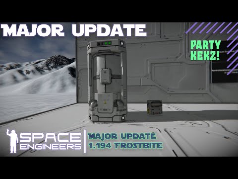 Frostbite+DLC was ist drinnen?! | Space Engineers Major Update 1.194 [Deutsch/German]