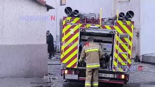 Пожар в центре Николаева: горел популярный ресторан (фото, видео)