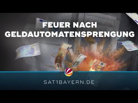 Geldautomatensprengung in Herrieden: Anwohnerin nach Explosion verletzt