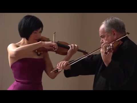 Two x Four: Jennifer Koh & Jaime Laredo perform Bach, Glass, Clyne and Ludwig