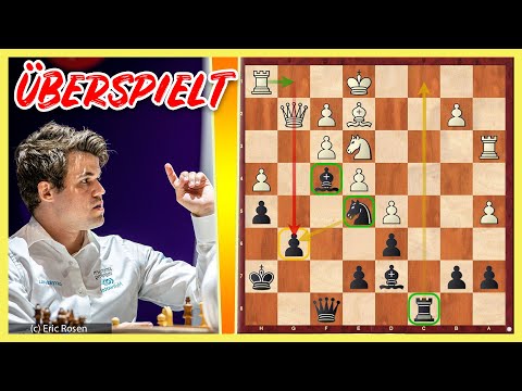 Magnus Carlsen baut FRUST ab 😤 || Vladimir Fedoseev vs. Magnus Carlsen || Weltcup 2021