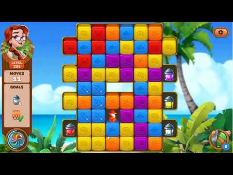 Lost Island Blast Adventure Level 291 - No Boosters