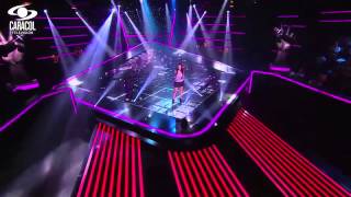 Geraldine cantó ‘Día de enero’ de Shakira - LVK Colombia- Audiciones a ciegas - T1