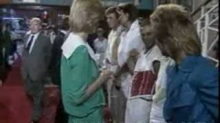 Princess Diana meets 'Duran Duran'