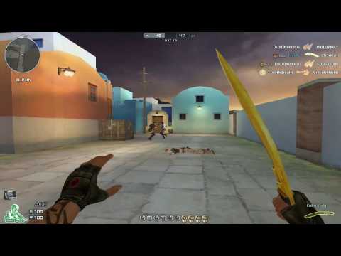 CrossFire: FFA Greece Knife Gameplay