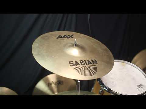 Used Sabian 17" AAX Stage Crash Brilliant - 1370g