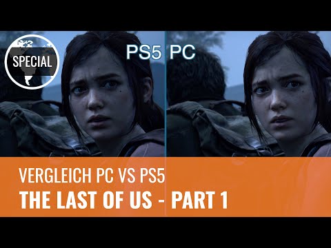 The Last of Us Part 1: PC vs PS5 im Vergleich – Was bringt eine RTX 4090 beim Port? (4K, German)