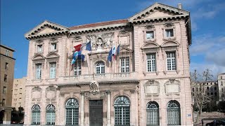 preview picture of video 'Mairie de Marseille, Marseille, Provence-Alpes-Côte d'Azur, France, Europe'