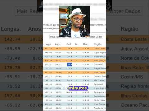 Tremor em Coxim: O que você precisa saber! #shorts