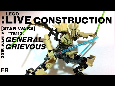 Vidéo LEGO Star Wars 75112 : Général Grievous