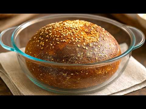 No Flour, No Eggs, No Oil?! The Healthiest Bread You’ll Ever Make! 🥖🌿