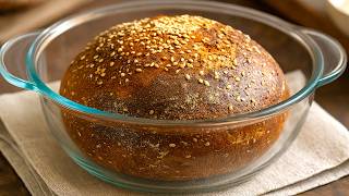 No Flour, No Eggs, No Oil?! The Healthiest Bread You’ll Ever Make! 🥖🌿