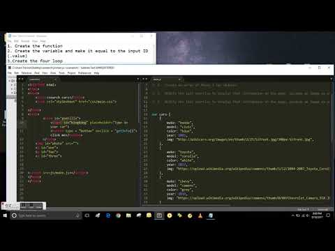 Tutorial Javascript Exercise 5 Display Objects And Include An Image