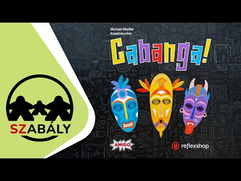 Játékszabály: CABANGA! - d3meeples