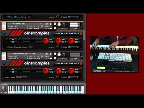 Deep Percussion Beds 2 - Patch Walkthrough