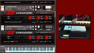 Video thumbnail for Deep Percussion Beds 2 - Patch Walkthrough by Cinesamples