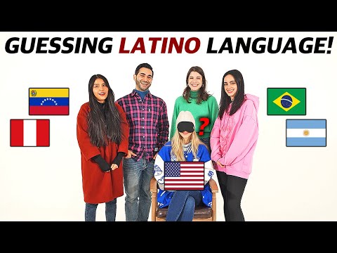 Can American identify Latin Americans languages? (Peru, Venezuela, Brazil, Argentina)
