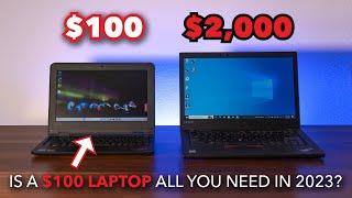 The GOOD $100 Laptop? - ThinkPad 11e Review